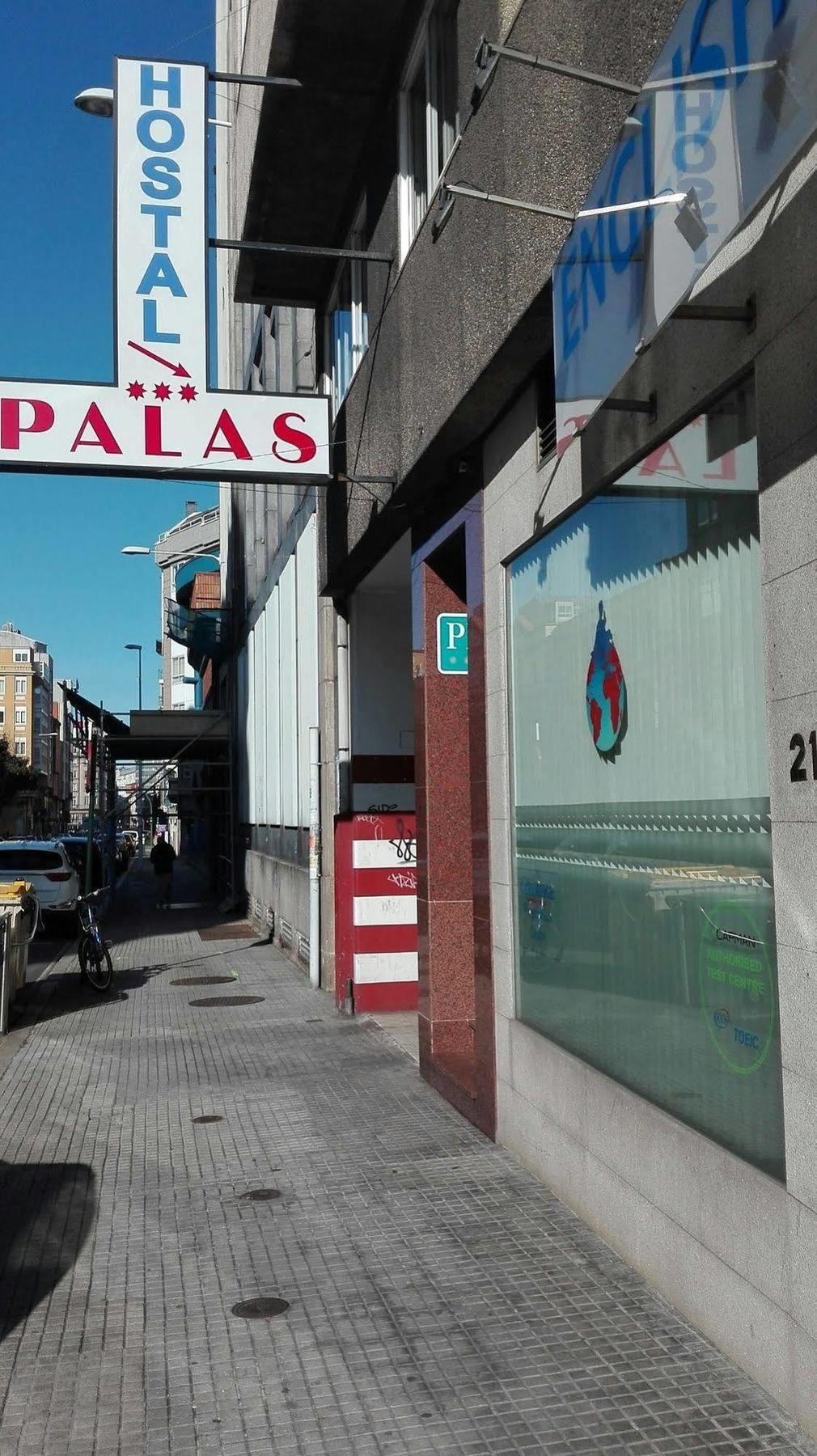 Hostal Palas La Corogne Extérieur photo